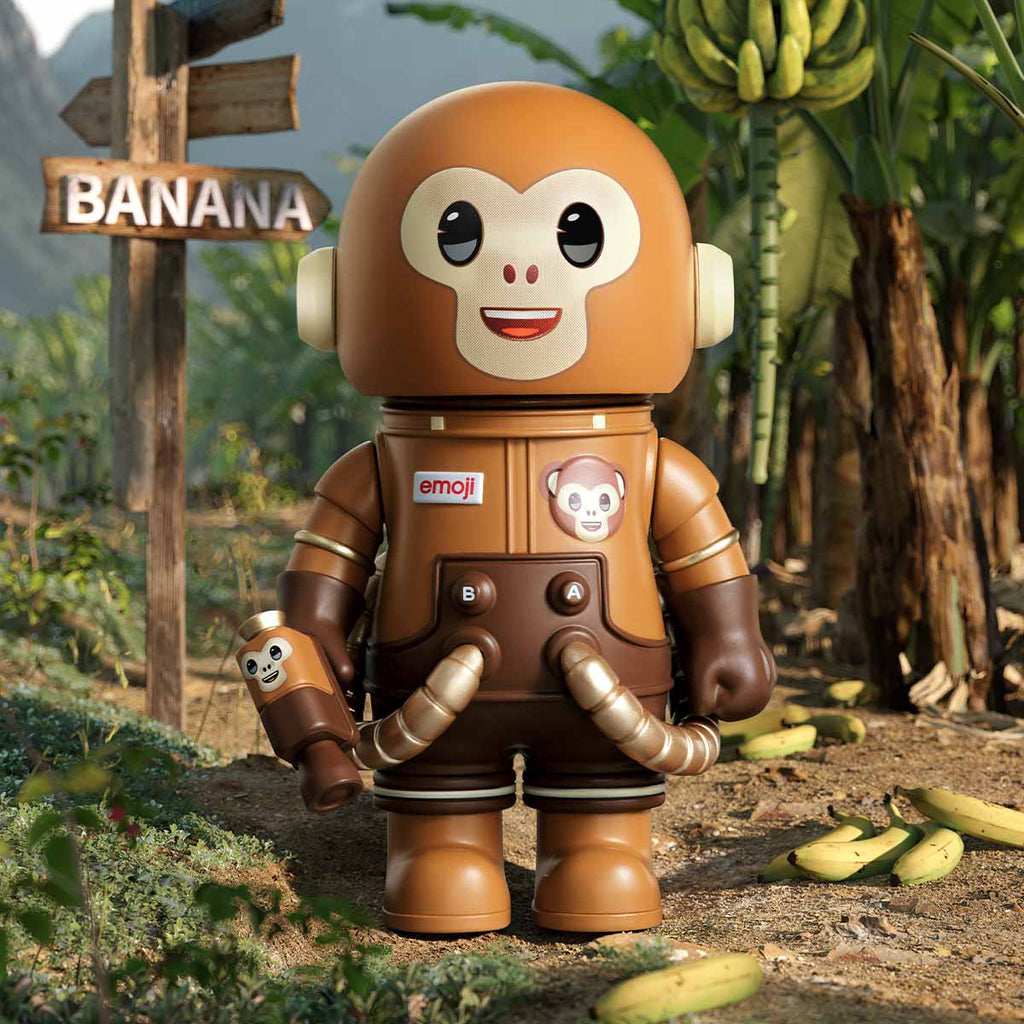 MEGA SPACE MOLLY 100% × emoji™ Series